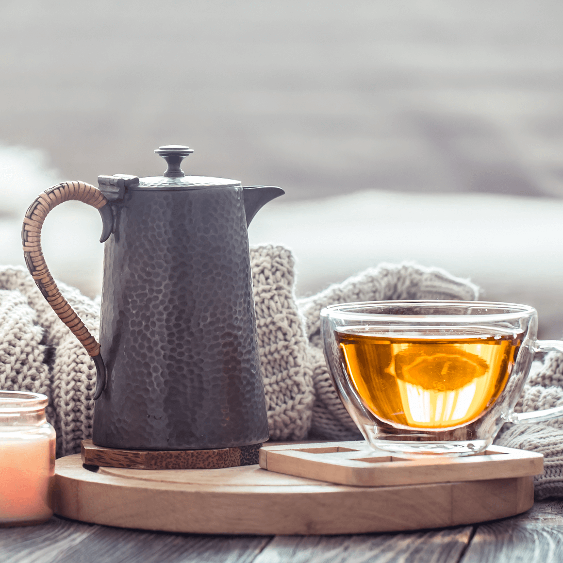Tee mit Mineralwasser kochen