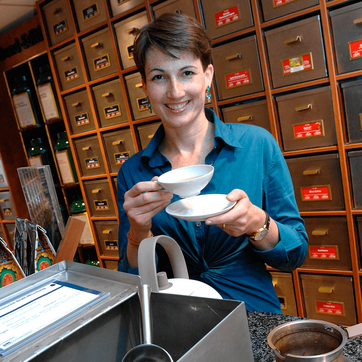 Teefräulein Jane Korte